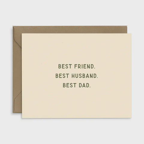 Friend Husband Dad Father's Day Card