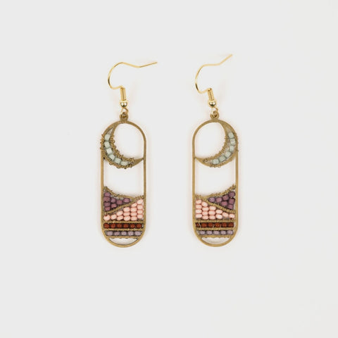 Moonview Earrings Blush