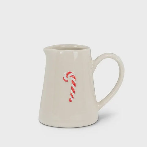 Candy Cane Mini Jug-3"H (5oz)
