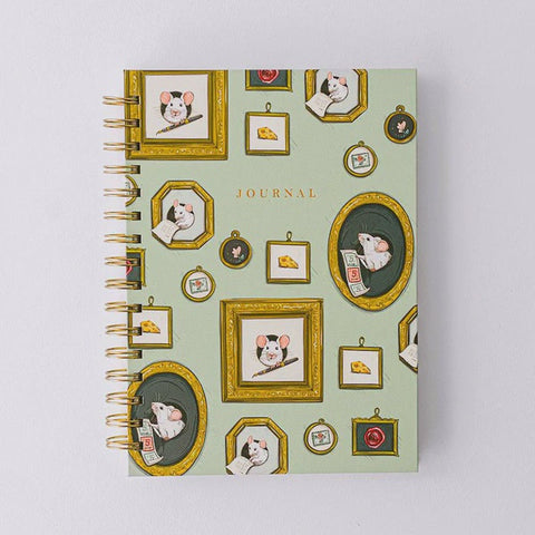 Mouse Cameo Spiral Notebook