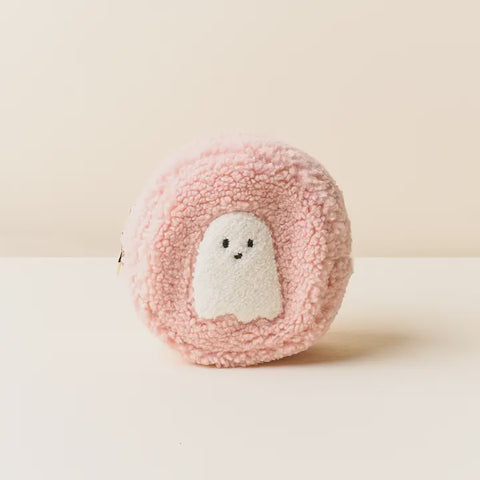 Teddy Pouch-Circle-Ghost