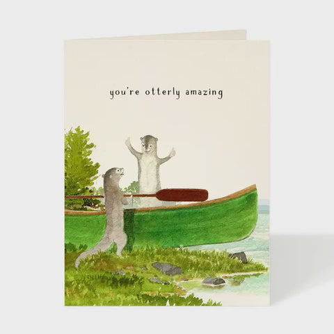 You're Otterly Amazing Card Felix