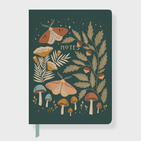 Night Mushroom Paperback Journal