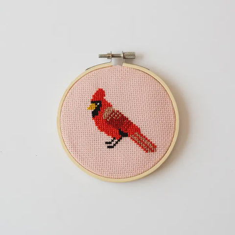 Cardinal Cross Stitch Kit