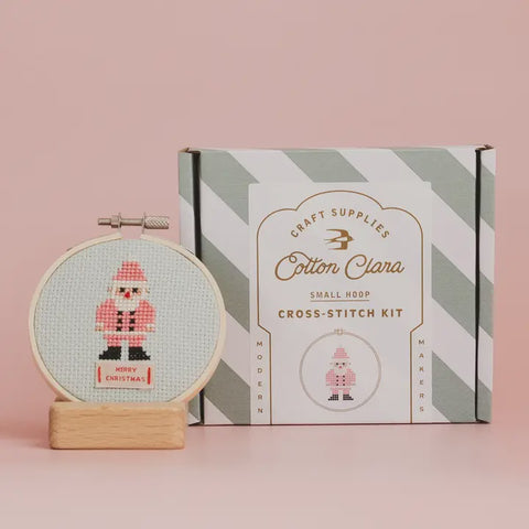 Santa Cross Stitch Kit