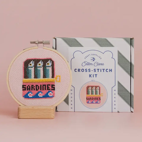 Sardines Cross Stitch Kit