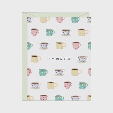 Hey Best Tea Card