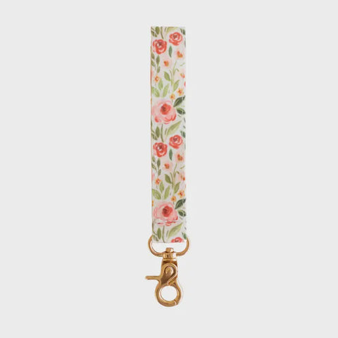 Spring Garden Wristlet Keychain