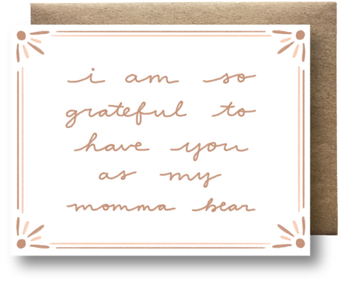 Momma Bear Card Maija