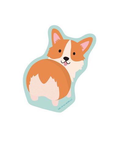 Corgi Vinyl Stickers GOW