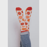 Pumpkin Pi Socks
