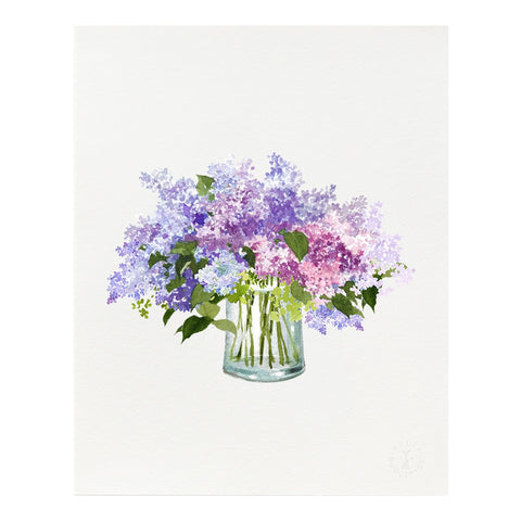 Lilac Art Print 8x10