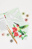 Hummingbird MINI Paint-by-Number Kit