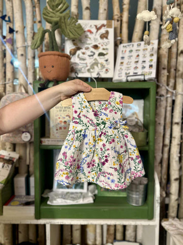 Cottage Climbing Floral Kimono Dress & Bloomer