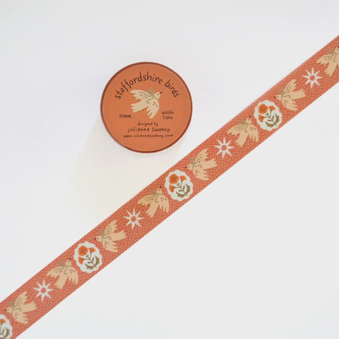 Staffordshire Birds Washi Tape 19mm