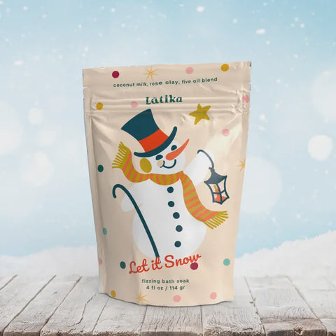 Frosty Snowman Fizzing Bath Soak