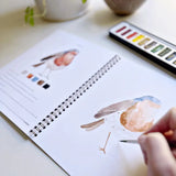 Birds Watercolor Book