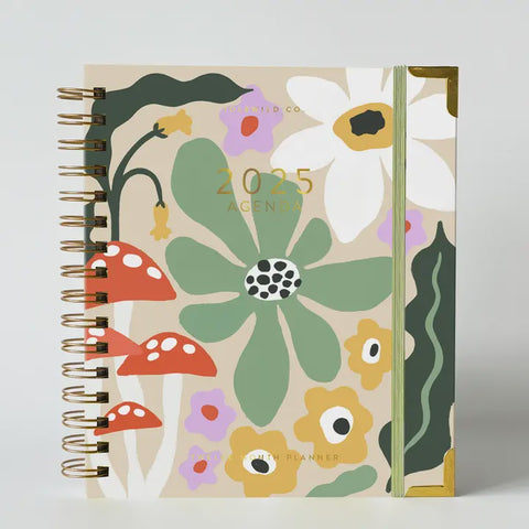 2025 Fleur & Mushrooms Planner