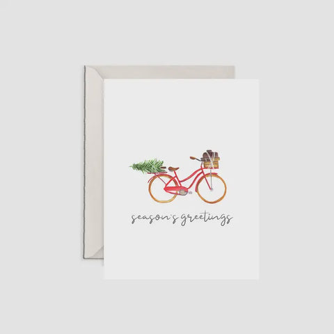 Season's Greetings Bicycle Winter Box Set Emmy