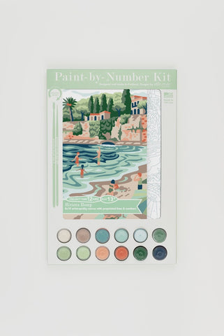 Riviera Romp Paint-By-Number Kit