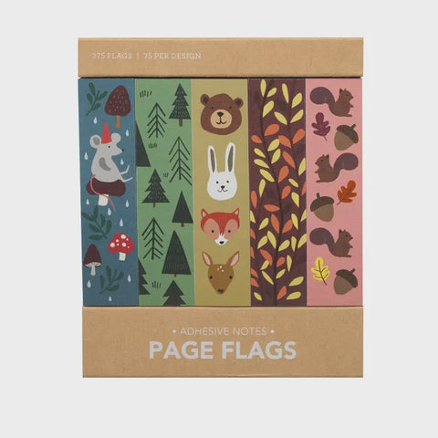 Forest Tales Page Flags