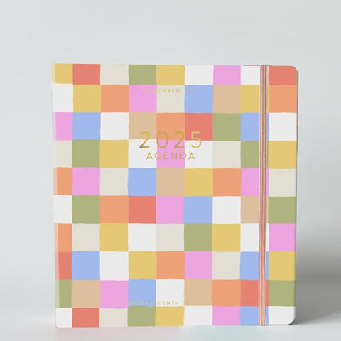 2025 Rainbow Check Planner