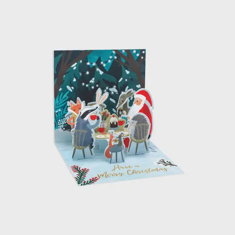 Christmas Gathering Trinket Mini Pop-Up Card