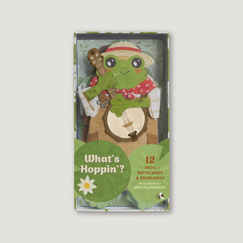 What's Hoppin Frog Notecards