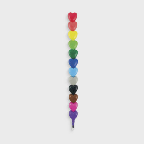 Heart To Heart Stacking Crayons