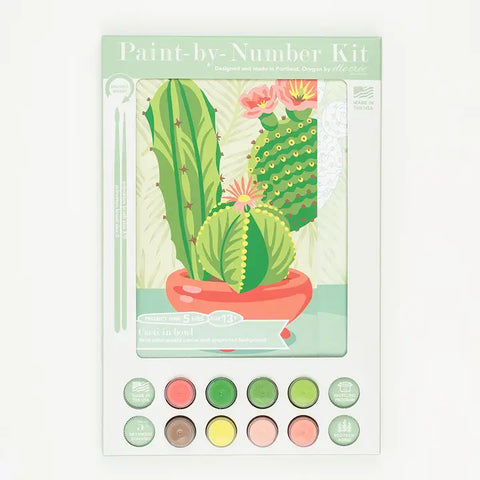 Cacti in Bloom Paint By Number Kit