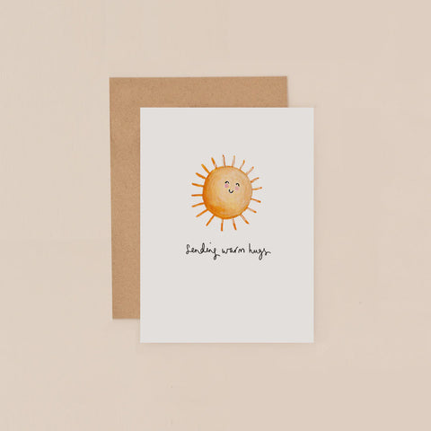 Sun Warm Mini Hugs Card