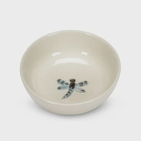 Mini Bowl with Dragonfly-3"D