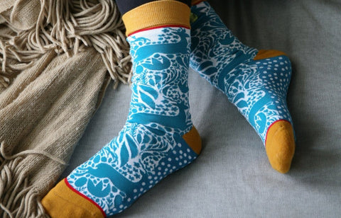 Crew Socks, Danish Deer Medium