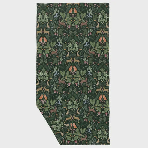 Woodland Wonder Double Sided Waffle Dish Towel