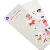 Dogs Crystal Hologram Stickers