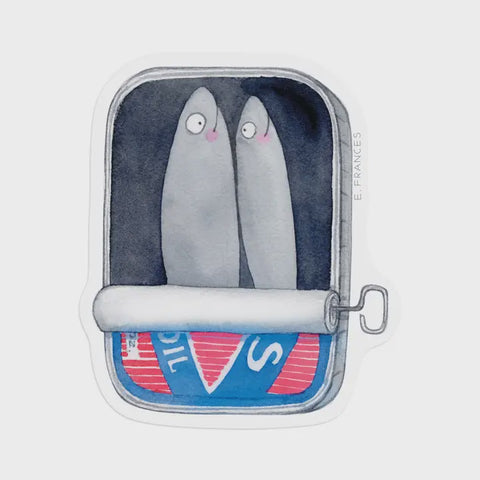 Sardines Sticker E. Frances