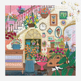 Puzzle 500 in House Box  Joy Laforme Flower Shop