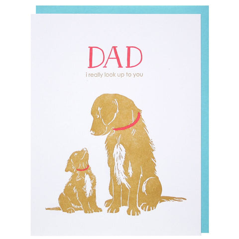 Puppy's Love Father's Day Card