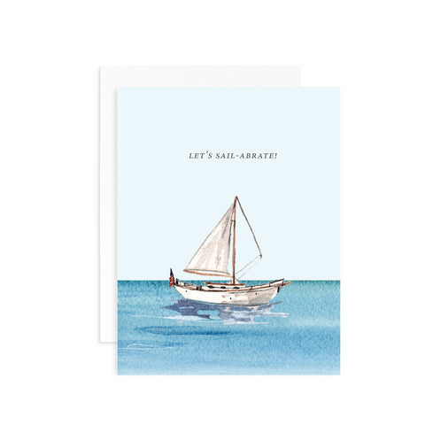 Let's Sail-Abrate Card