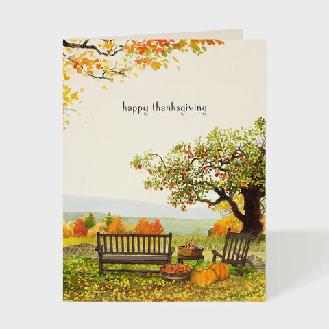 Happy Thanksgiving Apple Ridge Card
