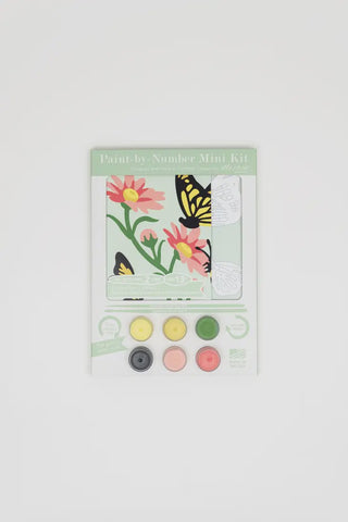 Butterflies (Yellow) MINI Paint-by-Number Kit