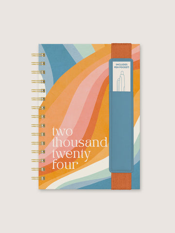 2024 Rainbow Waves Oliver Planner