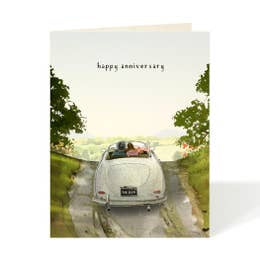 Forever Happy Anniversary Card