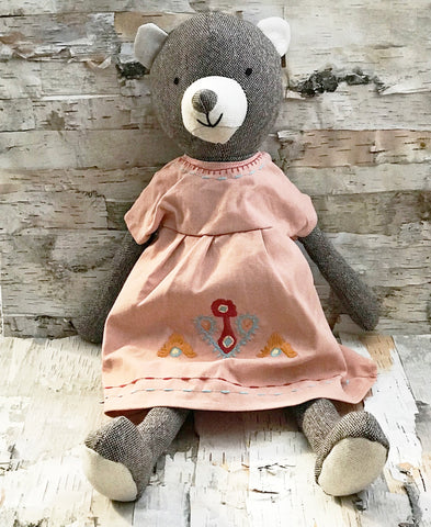 Bear In Dress Doll