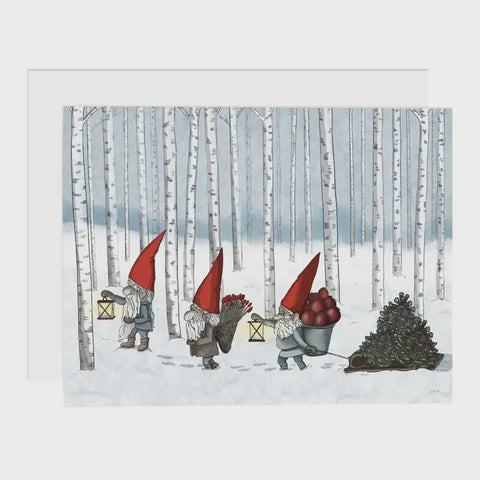 Nordic Gnomes Card