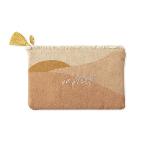Be Still Canvas Pouch
