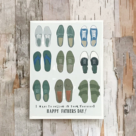 Happy Father's Day Steps Card
