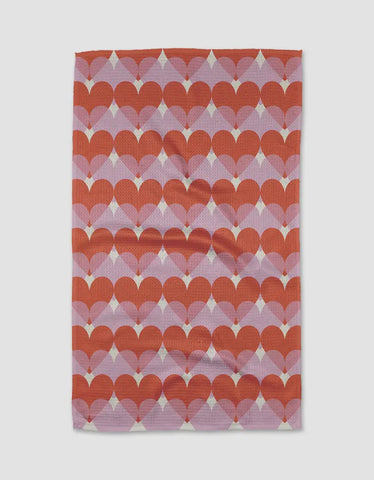 Transparent Love Kitchen Towel