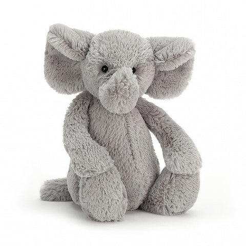 Bashful Grey Elephant Medium Soft Toy