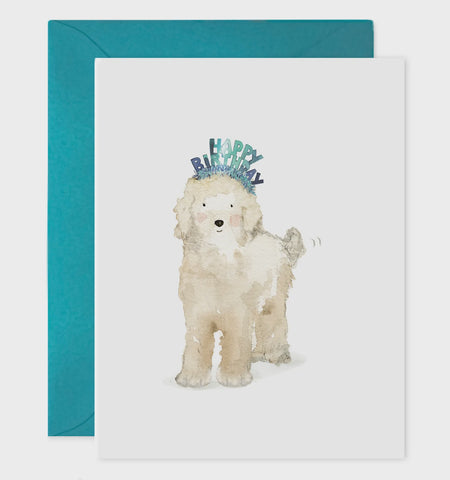 Lucy Dog Birthday Card